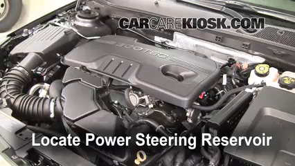 2011 Buick Regal CXL 2.4L 4 Cyl. Power Steering Fluid Add Fluid